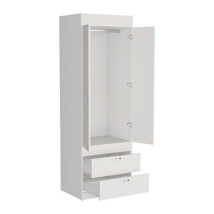 NicBex Armoire Wardrobe Closet Storage Cabinet with Double Doors Cabinet & Drawer for Bedroom - 1 of 4