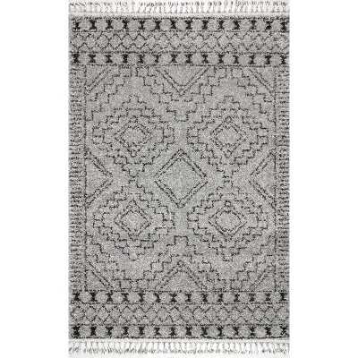 Nuloom Vasiliki Moroccan Global Tassel Indoor Area Rug