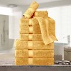 Luxury Cotton Heavyweight Ultra-Plush 9 Piece Towel Set by Blue Nile Mills - 2 of 4