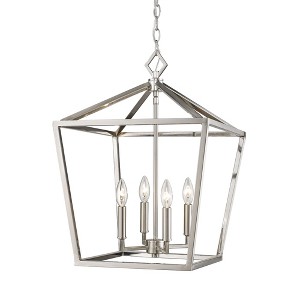Millennium Lighting 4 - Light Pendant in  Satin Nickel - 1 of 2