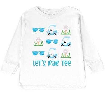 The Juniper Shop Let's Par Tee Sunglasses Toddler Long Sleeve Tee