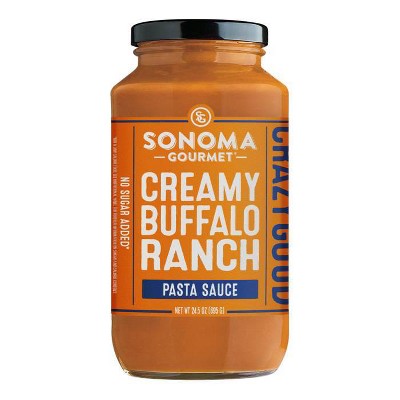 Sonoma Gourmet Creamy Buffalo Ranch Pasta Sauce - 24.5oz