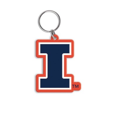 NCAA Illinois Fighting Illini Flex Key Ring