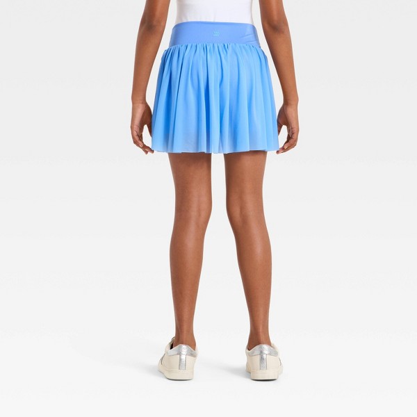 Faldón Short con Malla Plisado para Niñas - All In Motion™ 2