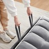 Convertible Sleeper Sofa, Modern Pull Out Sofa Bed, Adjustable Futon Couches With 3 Lengths, Foldable Loveseat With USB Port And Swivel Phone Holder - 4 of 4