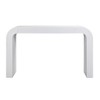 Hump Console Table Black 54"W x 15"D x 32"H - 3 of 4