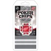 MasterPieces Casino Style 20 Piece 11.5 Gram Poker Chip Set NHL Detroit Red Wings Silver Edition - 2 of 3