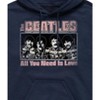 Men's - The Beatles - All You Need Graphic Fleece Pullover Hoodie - 2 of 4