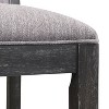 NicBex Dining Chairs Set of 2 Side Chair Upholstered Chair Rubber wood Frame Fabric Accent Bar Chairs for Kitchen, Bedroom - 4 of 4