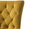 Lyngins Set of 2 Luxury Tufted Dining Chair with Nailhead Trim & Compact Legs, Velvet Upholstered Kitchen Chair, Side Chair for Dining Room - 2 of 4