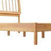 King Size Wood Platform Bed with Headboard for Bedroom - 4 of 4