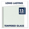 Quartet Desktop Magnetic Glass Dry-Erase Panel, 23 x 17, White Surface - 3 of 4