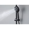 Kumasinova 4-Function Shower System Set with 10" Fixed Rain Showerhead,Dual Shower Head Combo with Adjustable Slide Bar and Soap Dish - 3 of 4
