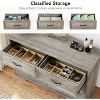 Jojoka 6 Drawer Dresser for Bedroom with Deep Drawers, Large Floor Wood Dressers & Chest of Drawers - 4 of 4
