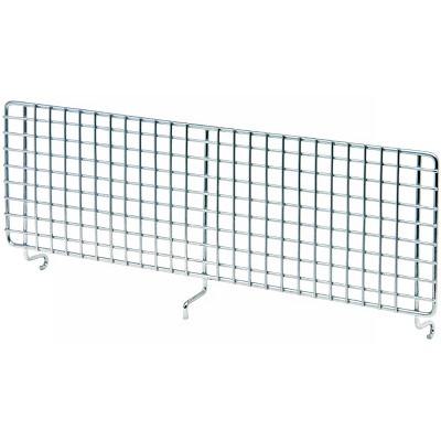Quantum Storage Systems Divider, 15"W X 4-1/2"H, For Use With Hanging Baskets, Chrome Plated Finish