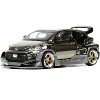 Toyota "Pandem" GR Yaris RHD (Right Hand Drive) Dark Chrome 1/64 Diecast Model Car by Pop Race - 2 of 3