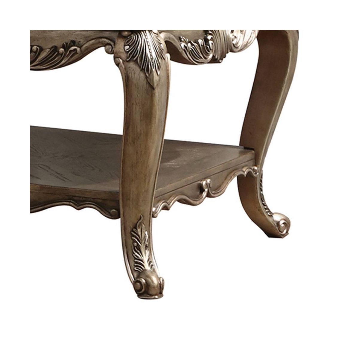 Acme Furniture Ragenardus Accent Table Vintage Oak Finish - thumbnail 4