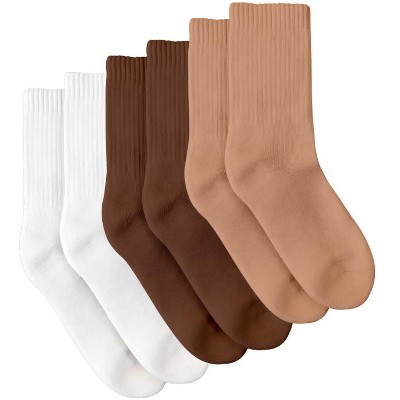 PROCLAIM Luxe Organic Pima Cotton Crew Socks 3pk