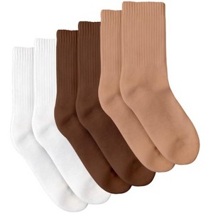 PROCLAIM Luxe Organic Pima Cotton Crew Socks 3pk - 1 of 4