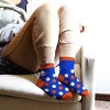 NHL New York Islanders Dotty Fuzzy Socks - One Size Fits Most - 3 of 3