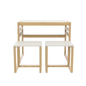Yinvani 3-Piece Kids Activity Table Set - 1 of 4