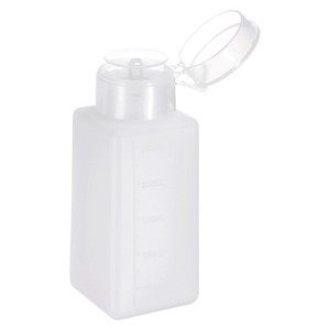 Unique Bargains Press Type ESD Anti-Splash Alcohol Dispenser with Sealing Plastic Lid - 1 of 3