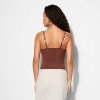 Women's Scoop Neck Shell Trim Tank Top - Wild Fable™ - 3 of 4