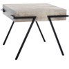 Jett Square Accent Table - Light Grey/Black - Safavieh. - 3 of 4