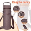 Tirrinia Single Wine Gift Bag, Portable Wine Cooler Bag, Insulated Bottle Carrier Tote, Wine Bag, Wine Lovers Must Haves, Valentine’s Day Gift Idea - 2 of 4