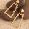SOHI Women's California Gold Party Stone Drop Earring - 2 of 4