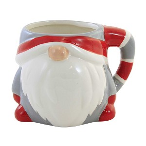 Tabletop Gnome Winter Mug Christmas Beverage Cup Transpac  -  Drinkware - 1 of 3