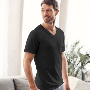 Jockey Generation™ Men's Big & Tall Cotton V-Neck Undershirt 2pk - 1 of 4