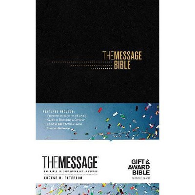 The Message Gift and Award Bible - (Paperback)