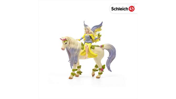Schleich Fairy Sera with Blossom Unicorn, 2 of 6, play video