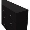 HomeStock Belmont 6 Drawer Double Dresser, White - 3 of 4