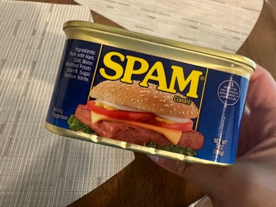 Spam Classic Lunch Meat - 12oz : Target