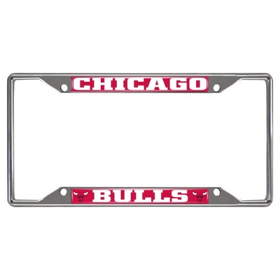 Chicago Bulls Fanmats License Plate Frame