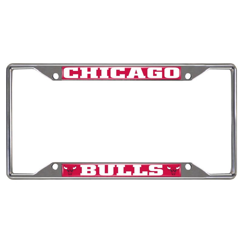 NBA Chicago Bulls Fanmats License Plate Frame, 1 of 4