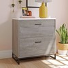 Sauder Tremont Row 2 Drawer File Cabinet Mystic Oak - 2 of 4