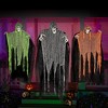 Joyfy 3 Pack Halloween Decoration Hanging Grim Reapers, Halloween Skeleton Flying Ghost Décor Prop for Indoor Outdoor Use - 3 of 4