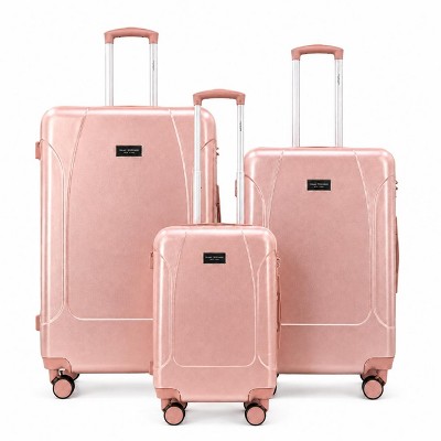 Isaac Mizrahi Luna 3-Piece Lightweight Expandable Spinner Luggage