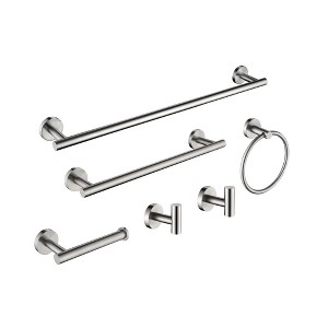 JUJABU 6-Piece Bathroom Hardware Set - 1 of 4