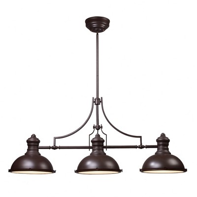 Elk Home Chadwick 3 - Light Chandelier in  Oiled Bronze
