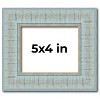 PosterPalooza | Photo Size Refined Blue Picture Frame - UV Acrylic, Foam Board Backing, Hanging Hardware - 2 of 4