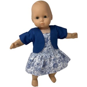 Doll Clothes Superstore Handmade Dress With Jacket Fits 14-16 Inch Baby Dolls - 1 of 4