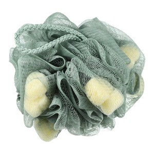Unique Bargains Bath Shower Body Puffs Loofah Sponge 5.91"x4.72" 1 Pc - 1 of 4