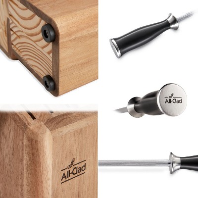All-Clad 12-Piece Knife Block Set, Forged Knives
