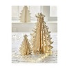 TAG Shimmer Paper White Tree Christmas Decoration Small, 3.0 x 3.0 x 9.0 inches - 2 of 3