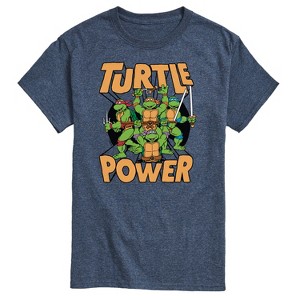 Men's - Teenage Mutant Ninja Turtles - Turtle Power Short Sleeve Graphic T-Shirt - 1 of 4