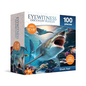 Eyewitness Discovery Puzzle Shark Reef 100pc - 1 of 4